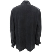 Suede Punching Jacket #52 Black