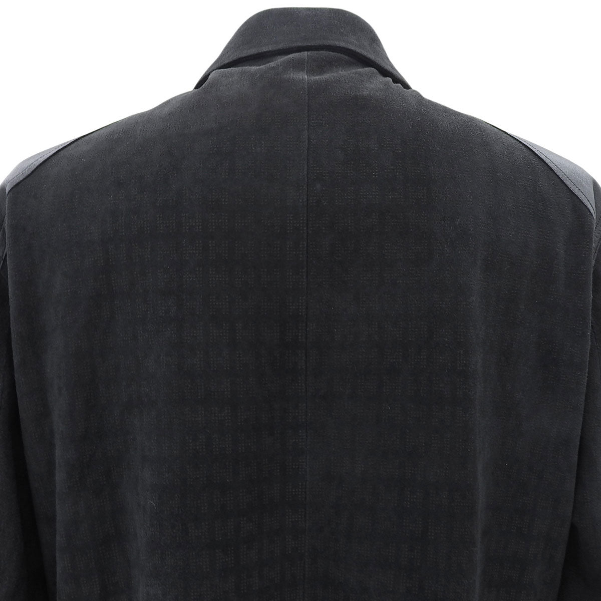 Suede Punching Jacket #52 Black