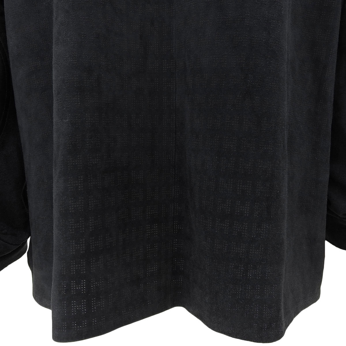 Suede Punching Jacket #52 Black