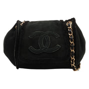 Circa 2001 Mouton CC Mark Chain Shoulder Bag Black