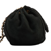 Circa 2001 Mouton CC Mark Chain Shoulder Bag Black