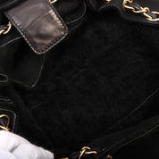 Circa 2001 Mouton CC Mark Chain Shoulder Bag Black
