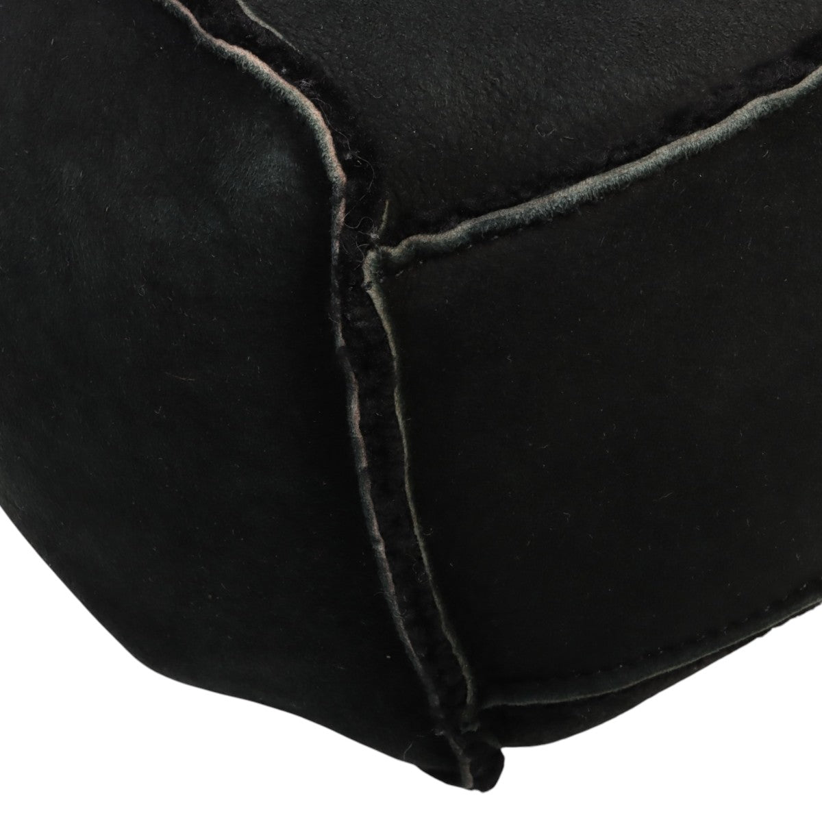 Circa 2001 Mouton CC Mark Chain Shoulder Bag Black