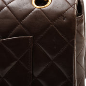 Classic Flap Chain Bag 25cm (circa 1985-1990), Brown