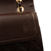 Classic Flap Chain Bag 25cm (circa 1985-1990), Brown