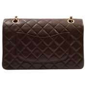 Classic Flap Chain Bag 25cm (circa 1985-1990), Brown
