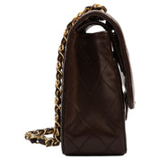 Classic Flap Chain Bag 25cm (circa 1985-1990), Brown