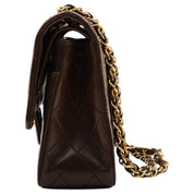 Classic Flap Chain Bag 25cm (circa 1985-1990), Brown
