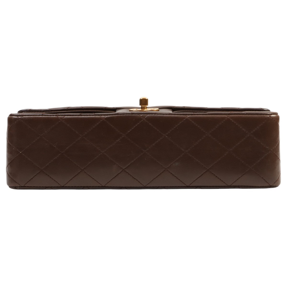 Classic Flap Chain Bag 25cm (circa 1985-1990), Brown
