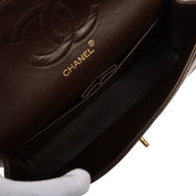 Classic Flap Chain Bag 25cm (circa 1985-1990), Brown