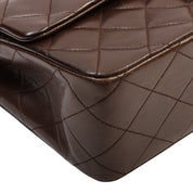 Classic Flap Chain Bag 25cm (circa 1985-1990), Brown