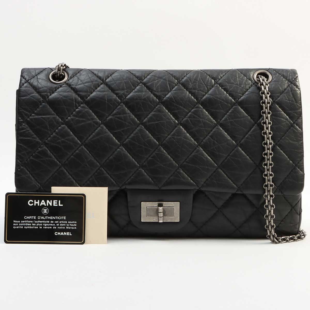 2009年頃製 2.55チェーンショルダーバッグ ブラック