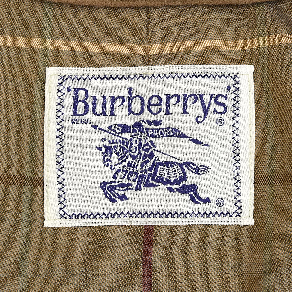 Check-lined Balmacaan Coat #7 Beige