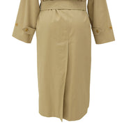 Check-lined Balmacaan Coat #7 Beige
