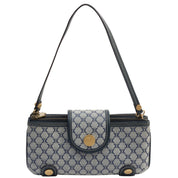 Macadam Pattern Mini Handbag, Navy