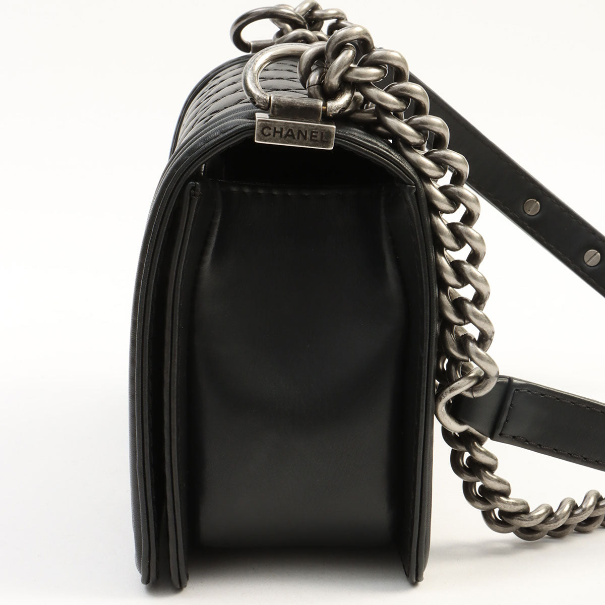2014 Boy Chanel Chain Shoulder Bag in Black