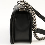 2014 Boy Chanel Chain Shoulder Bag in Black