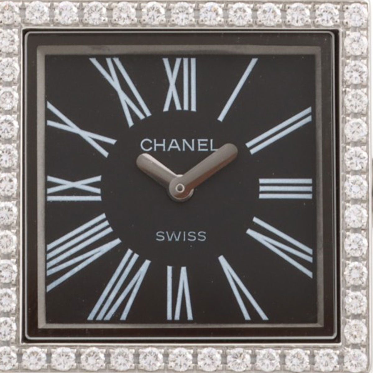 Diamond Mademoiselle Watch H0875 Quartz Black