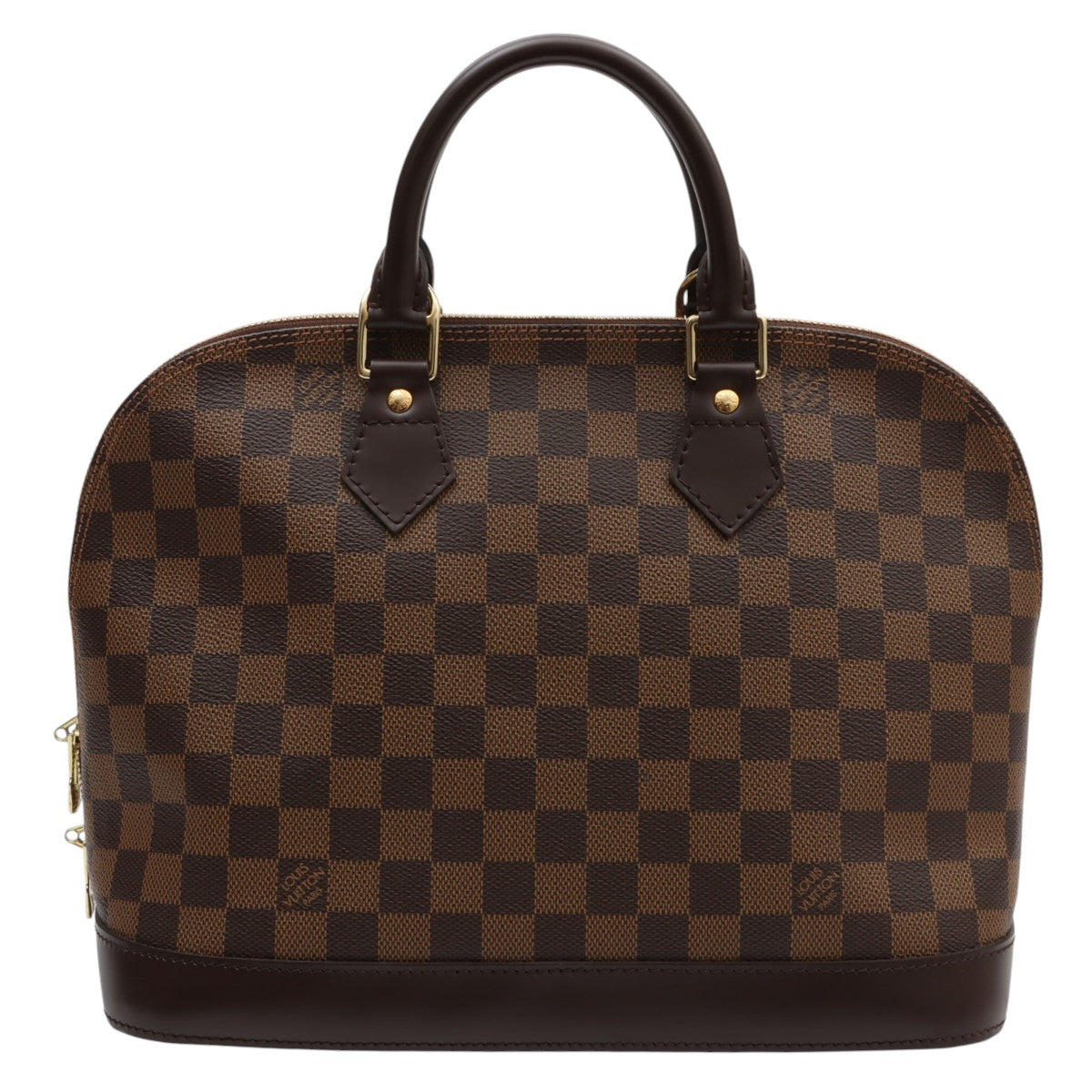 2006 Canvas Damier Alma PM Brown
