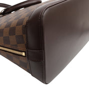 2006 Canvas Damier Alma PM Brown