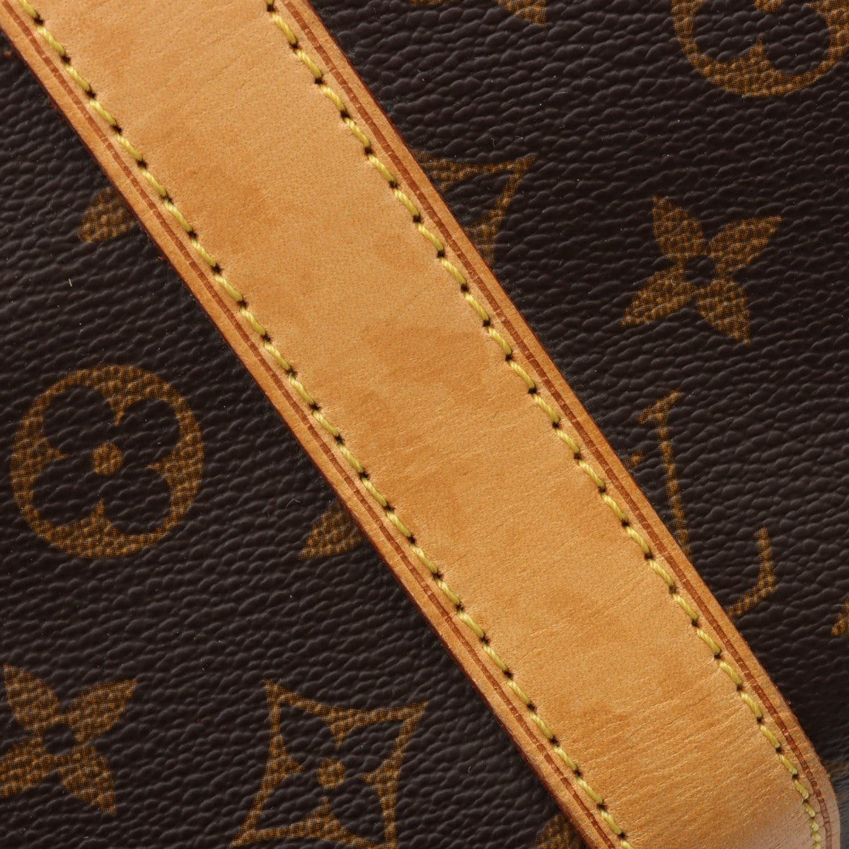 1998年产帆布老花Keepall Bandouliere 55 旅行包 棕色