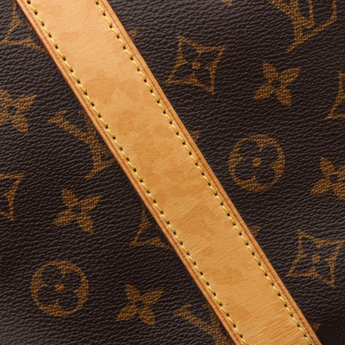 1998年产帆布老花Keepall Bandouliere 55 旅行包 棕色