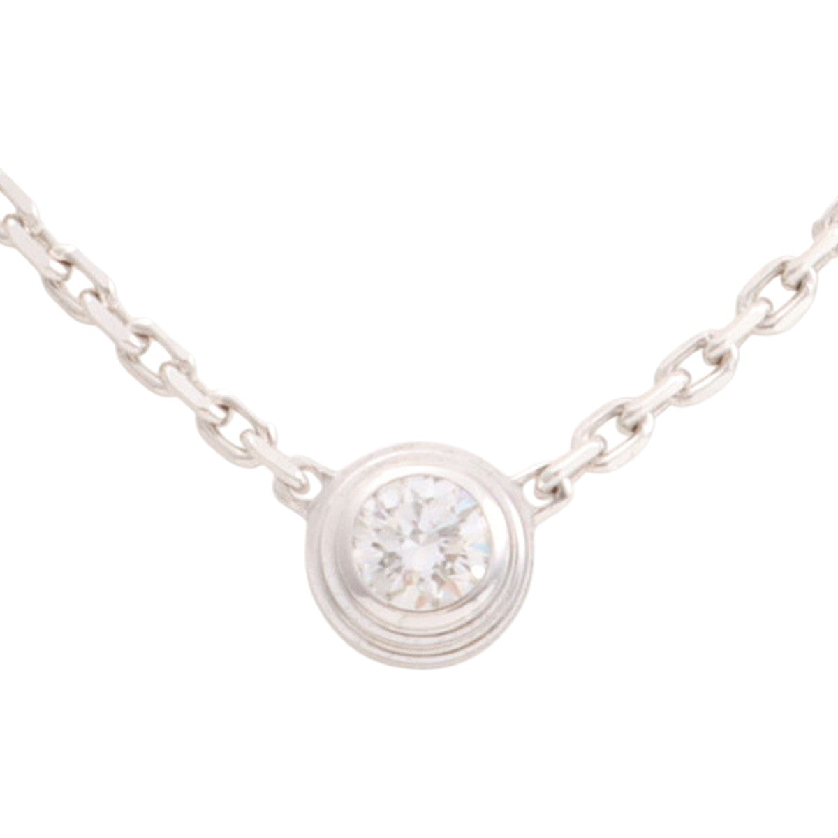 18K Damour XS White Gold