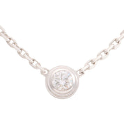 18K Damour XS White Gold