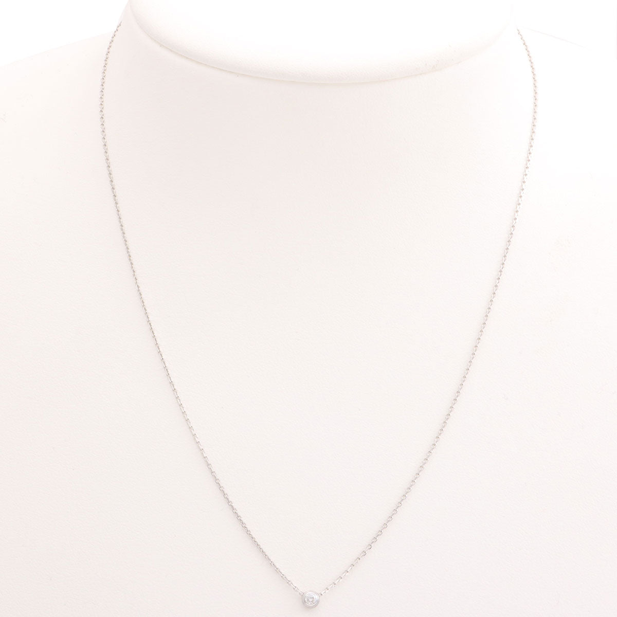 18K Damour XS White Gold