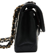 2020s design classic flap chain bag 23cm black