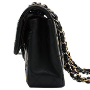 2020s design classic flap chain bag 23cm black