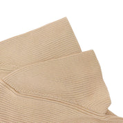 2002 CC Logo Short-Sleeved Knit Top #36 Beige