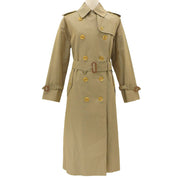 Nova Check Lining Trench Coat Khaki