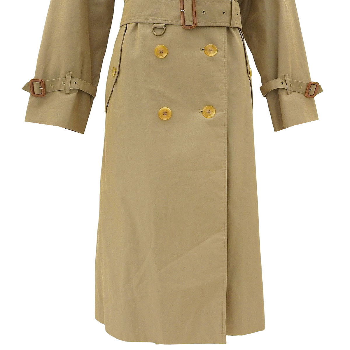 Nova Check Lining Trench Coat Khaki