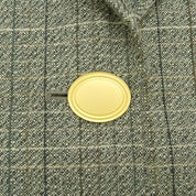 Wool Check Pattern Jacket #S Gray