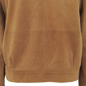 Suede Nova Check Lined Blouson #40 Camel