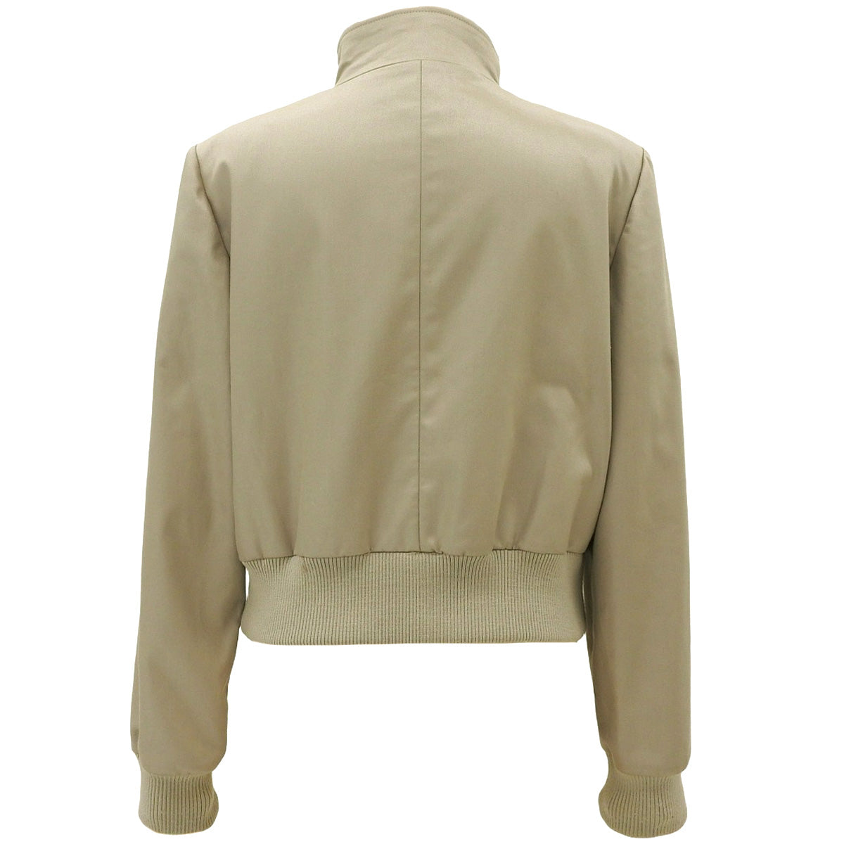 Stand-collar Blouson #40 Beige