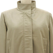 Stand-collar Blouson #40 Beige