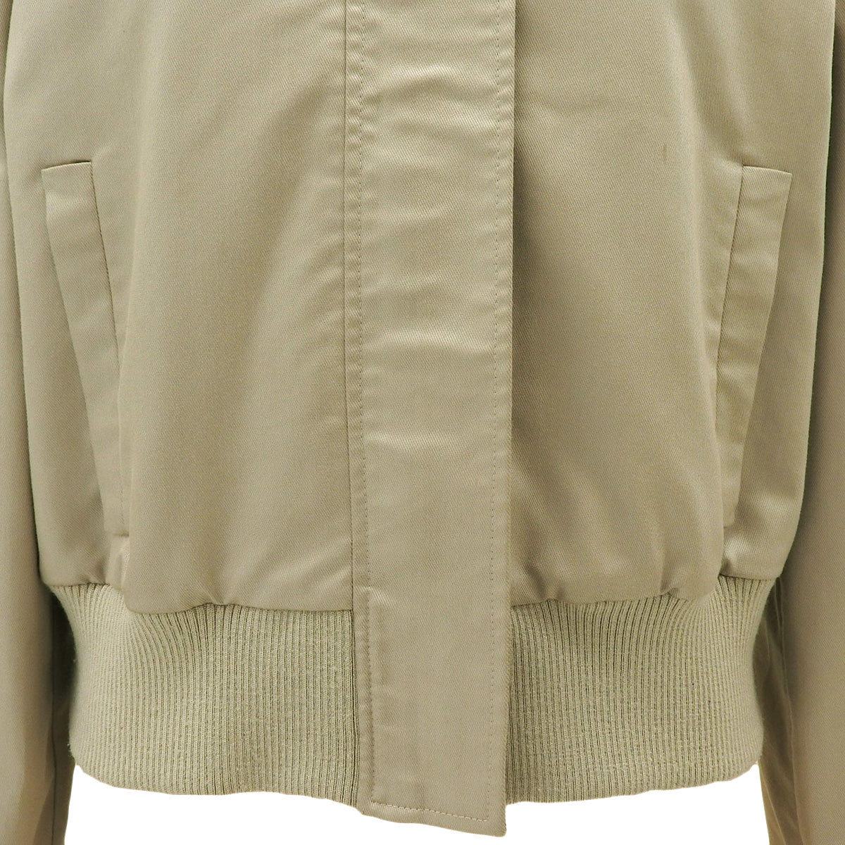 Stand-collar Blouson #40 Beige