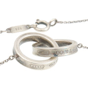 SV925 1837 Interlocking Circles Necklace Silver