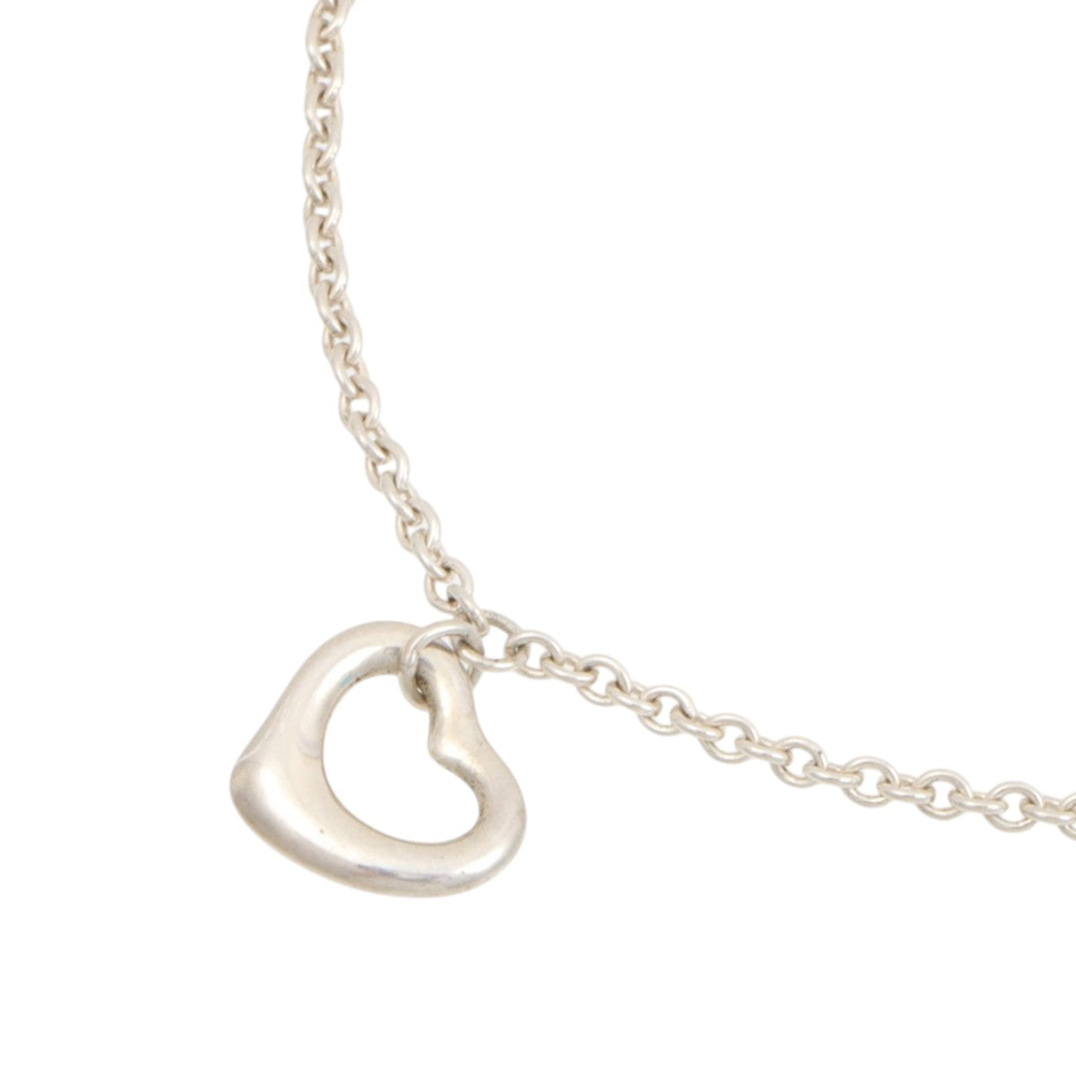 SV925 Open Heart Bracelet Silver