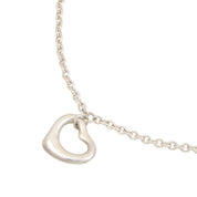 SV925 Open Heart Bracelet Silver