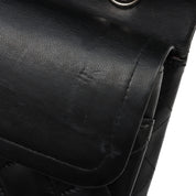 2005年頃製 クラシックフラップチェーンバッグ25cm ブラック
