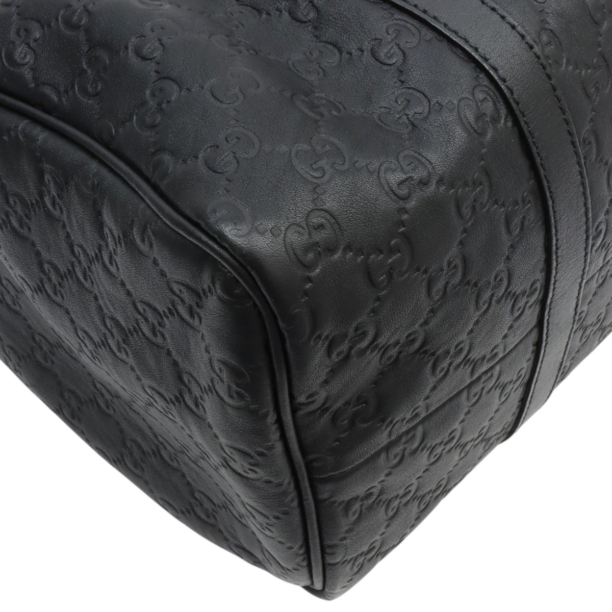 Gucci Shima Pattern Bolton Bag Black