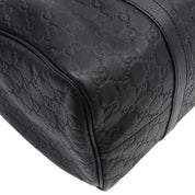 Gucci Shima Pattern Bolton Bag Black