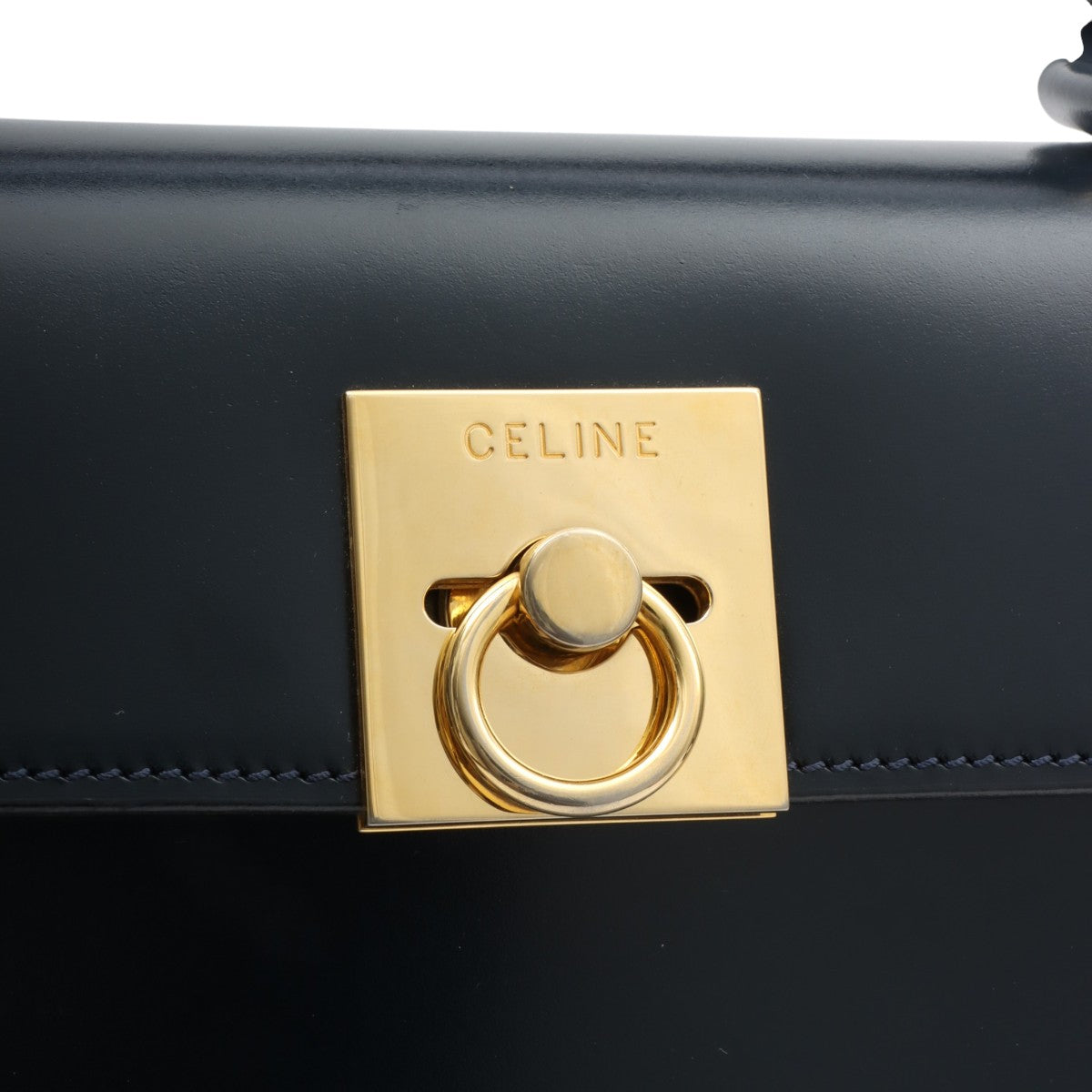 Logo Plate 2-Way Bag Black