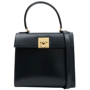 Logo Plate 2-Way Bag Black
