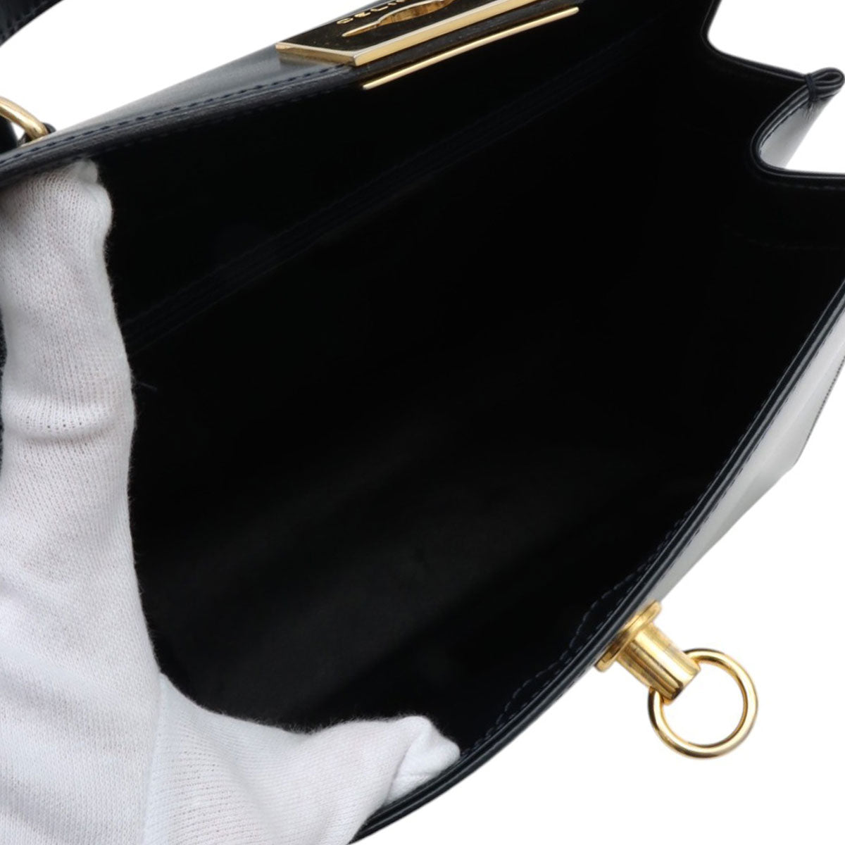 Logo Plate 2-Way Bag Black