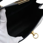 Logo Plate 2-Way Bag Black