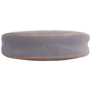 Suede C Macadam Pattern Handbag Lavender